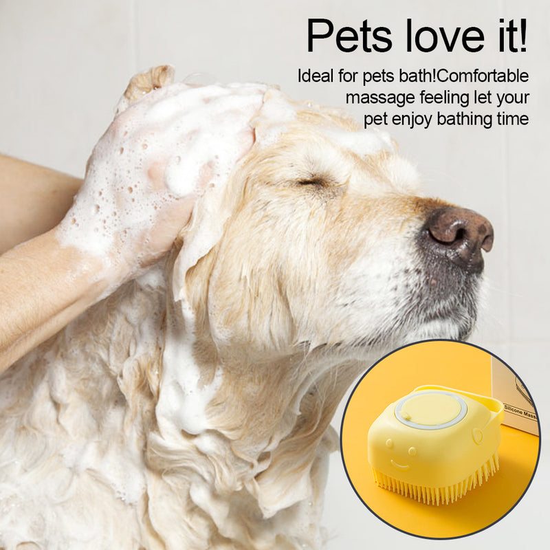 Soft Silicone Dog Brush - Geaux24